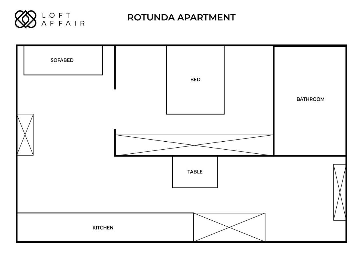 Rotunda Apartment - Loftaffair Kraków Exteriör bild